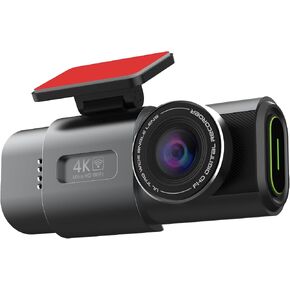 eCam 2-in-1 Dual Dash Cam with IR Night Vision & Car Plug - Full HD 4K UHD Front & Rear, Video Loop, Easy Installation, up to 128GB SD Card (not Included) in Saudi Arabia