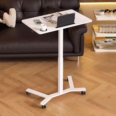 Laptop Floor Stand,Portable Mobile Computer Desk,Adjustable Floor-Standing Reading Bookshelf,for Home Outdoor Office in Saudi Arabia