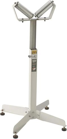 HTC HSV-15 Pipe Stand V head Roller Super Duty Adjustable 22-Inch to 32-Inch Tall , White in Saudi Arabia