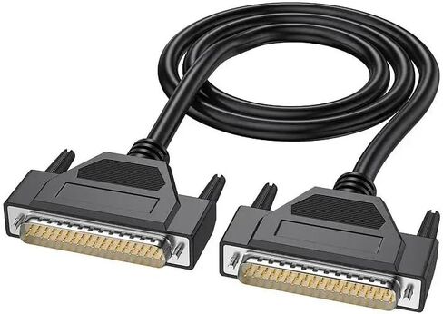 Pure Copper DB37 Connection Cable Connector Male to Male to Female Extension Cord Industrial Grade DB 37 Pin Programmer Line(Male to Male,3 Meters) in Saudi Arabia