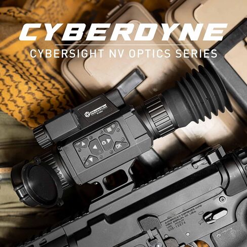 CyberDyne CyberSight HD Day | Night Vison Scope with 1080p HD Sensor, IR Illuminator, Photo/Video Recording in Saudi Arabia