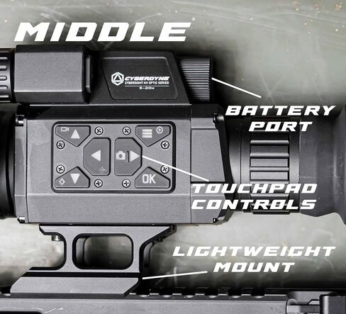 CyberDyne CyberSight HD Day | Night Vison Scope with 1080p HD Sensor, IR Illuminator, Photo/Video Recording in Saudi Arabia
