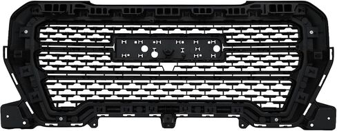 PENSUN Front Bumper Upper Grill Fit For 2019 2020 2021 GMC Sierra 1500,Denali Style Front Mesh Grille,Grille For Gmc 19 20 21 Sierra 1500 Replacement For 84508282 84508286 (Chrome) in Saudi Arabia