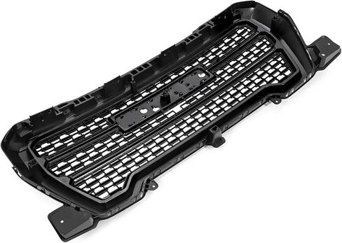 PENSUN Front Bumper Upper Grill Fit For 2019 2020 2021 GMC Sierra 1500,Denali Style Front Mesh Grille,Grille For Gmc 19 20 21 Sierra 1500 Replacement For 84508282 84508286 (Chrome) in Saudi Arabia