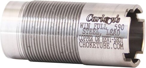 Carlson's Choke Tubes 20 Gauge for Winchester - Browning Inv - Moss 500 [ Full | 0.590 Diameter ] Stainless Steel | Flush Mount Replacement Choke Tube | Made in USA in Kuwait