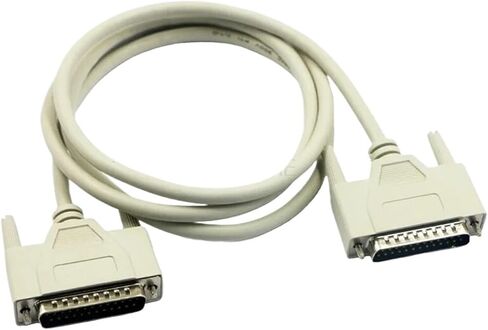 DB25 25-pin Extension Cable, Male to Female, Plastic or Metal Case, 24/26/28AWG(Shield Plastic Case,5m,24 AWG) in Saudi Arabia