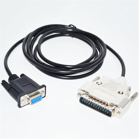 RS232 DB9 9PIN أنثى إلى DB25 D-SUB25PIN ذكر محول كابل مودم فارغ (1.8 متر) in Saudi Arabia