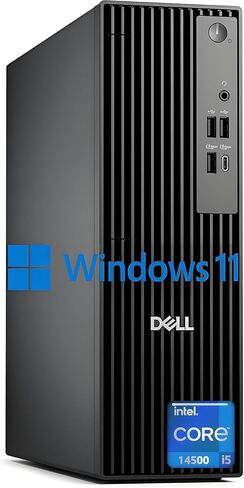 Dell Pro Slim QCS1250 Desktop, New OptiPlex Version, 14th Gen 14-Core i5-14500(Beat i7-13700), 16GB DDR5 RAM, 512GB PCIe SSD, Ultra-Quiet Design, Dual 4K Monitor Support, USB-C, Windows 11 Pro in Saudi Arabia