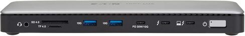 Eaton Tripp Lite Series MTB4-DOCK01A Thunderbolt 4 Dock Laptop Docking Station Dual Monitor, HDMI 8K 60Hz or 4K 144Hz - Audio, SD Card, 2X USB-C (1x TB 4), 4X USB-A, 2.5 Gb Ethernet, 96W PD Charging in Saudi Arabia