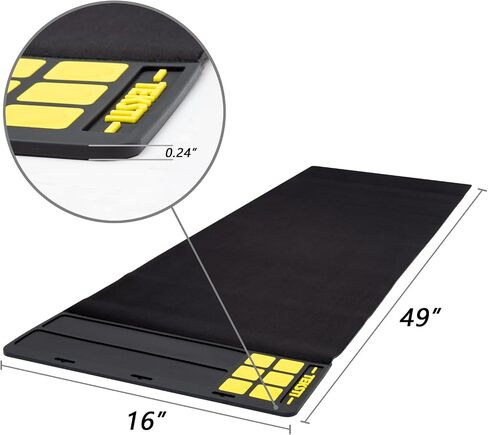 بساط تنظيف المسدس من Teksti SL-CK-003 - بساط منضدة كبير مقاس 49 × 16 بوصة مع صينية تنظيم الوسادة المغناطيسية ومجموعة تنظيف عالمية للبنادق in Kuwait