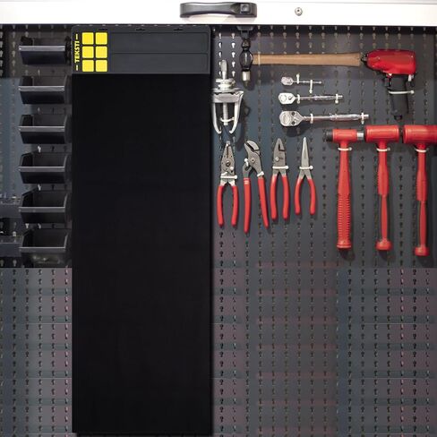 بساط تنظيف المسدس من Teksti SL-CK-003 - بساط منضدة كبير مقاس 49 × 16 بوصة مع صينية تنظيم الوسادة المغناطيسية ومجموعة تنظيف عالمية للبنادق in Kuwait