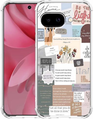 حافظة لهاتف Google Pixel 9a بتصميم غابة، ونمط طبيعة مناظر طبيعية جميلة للجبال والطيور، وغطاء هاتف ناعم من مادة TPU (P9a، خشب) in Kuwait