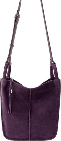 The Sak Los Feliz Crossbody Purse - Hand Crochet Women's Handbag for Everyday & Travel - Cross Body Bag With Zipper Pockets & Adjustable Shoulder Bag Strap - Ecru in Saudi Arabia