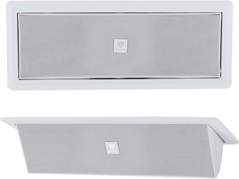 حزمة Rockville: زوج من مكبرات الصوت LUX Stealth D4 بمحركات مزدوجة للسقف/الحائط مقاس 4 بوصات مع مضخم صوت BLUDAC2B Hi-Res 192K، وسلك مكبر صوت CL16-100-2 CL2 بتصنيف 100' 16AWG (3 عناصر) in Saudi Arabia