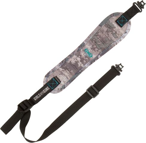 AC ALLENGirls with Guns® Glenwood Rifle Sling with Swivels by Allen®, No-Slip Textured Back, 500lbs Tested Swivels, Shade™ Camo in Saudi Arabia