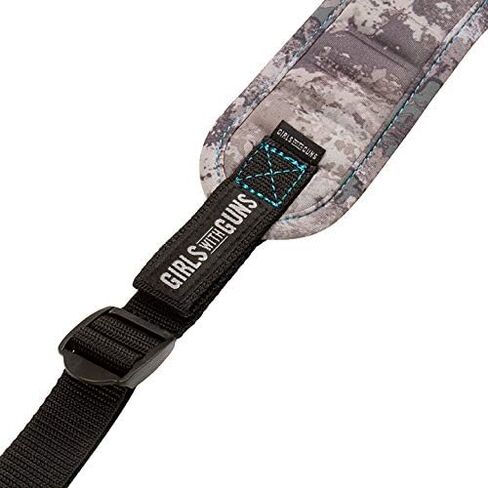 AC ALLENGirls with Guns® Glenwood Rifle Sling with Swivels by Allen®, No-Slip Textured Back, 500lbs Tested Swivels, Shade™ Camo in Saudi Arabia