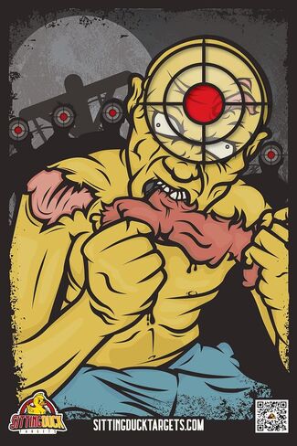 Premium Zombie Target Variety Pack | Better Designs | Better Quality | Better Targets | 12x18 Inch Zombie Targets | Sitting Duck Targets in Saudi Arabia