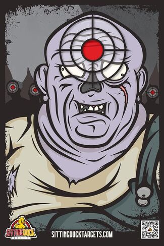 Premium Zombie Target Variety Pack | Better Designs | Better Quality | Better Targets | 12x18 Inch Zombie Targets | Sitting Duck Targets in Saudi Arabia