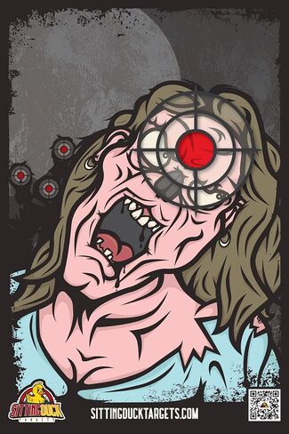 Premium Zombie Target Variety Pack | Better Designs | Better Quality | Better Targets | 12x18 Inch Zombie Targets | Sitting Duck Targets in Saudi Arabia