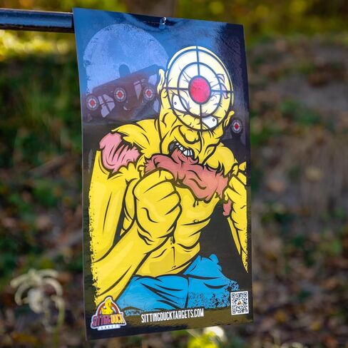 Premium Zombie Target Variety Pack | Better Designs | Better Quality | Better Targets | 12x18 Inch Zombie Targets | Sitting Duck Targets in Saudi Arabia