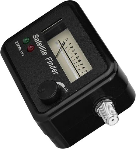Digital Finder 13×9×5 9502 with Background and Satellite Finder 13-18v Dc Satellite Finder Tv Air Force Meter in Saudi Arabia