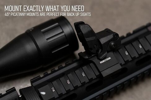Monstrum 45 Degree Offset Picatinny Rail Mount in Saudi Arabia