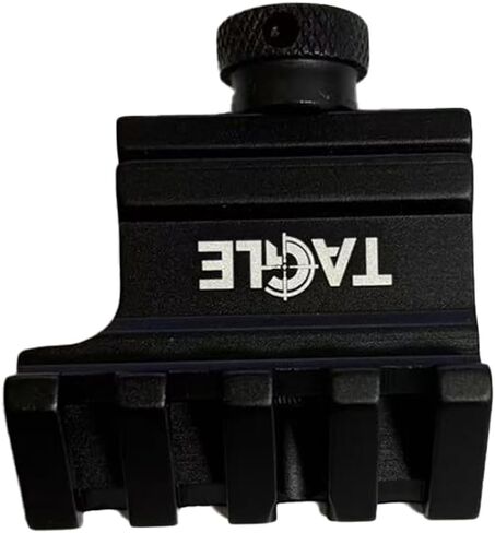 Tacgle Tactical 45 Degree Angle Offset 4 Slot Side Rail Scope Mount Sight Rail Picatinny in Saudi Arabia