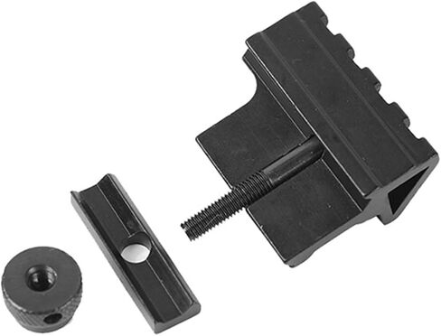 Tacgle Tactical 45 Degree Angle Offset 4 Slot Side Rail Scope Mount Sight Rail Picatinny in Saudi Arabia