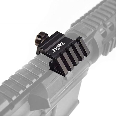 Tacgle Tactical 45 Degree Angle Offset 4 Slot Side Rail Scope Mount Sight Rail Picatinny in Saudi Arabia