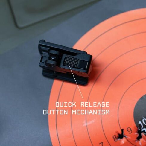 Monstrum Red Dot Riser Mount with Hypergrip QD Quick Release | 1.6 inch Center Height | RMR Footprint in Saudi Arabia