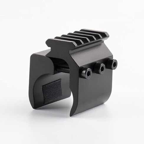 Gulacoo Tatcical Flashlight/Laser Sight Barrel Clamp Mount with Standard Rail for 10~20Gauge Shotguns and Magazine Tubes in Saudi Arabia