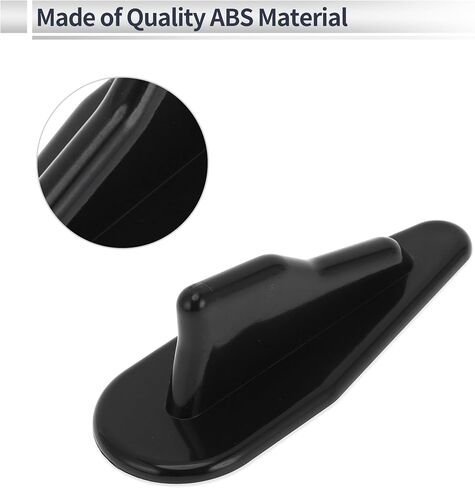 10 Pcs Universal Shark Fin Dummy Antenna Mount 3.1" Aerial for Decoration Only Black in Saudi Arabia