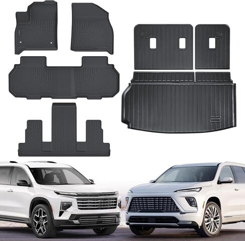 Floor Mats & Cargo Liner Compatible with 2010 2011 Toyota Prius,All Weather Protection TPE, Anti-Slip Floor Mats & Trunk Mat Compatible with 2010 2011 Toyota Prius Accessories in Saudi Arabia
