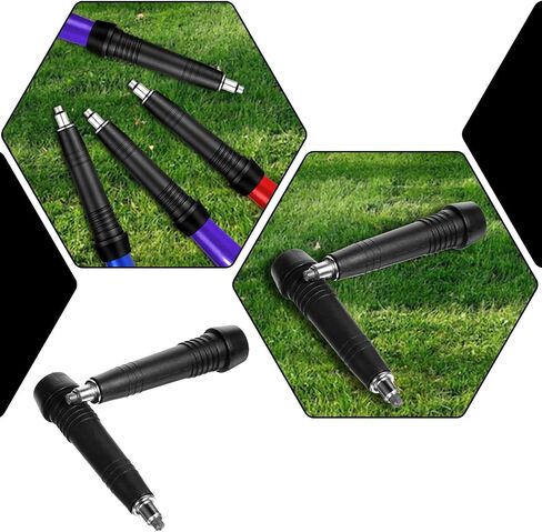 5Pcs Trekking Pole Tips Carbide Hiking Pole Carbide Tips Universal Tungsten Steel Rod End Tip Replacement Walking Sticks Tip Protectors for Outdoor Climbing Snow Mud in Saudi Arabia