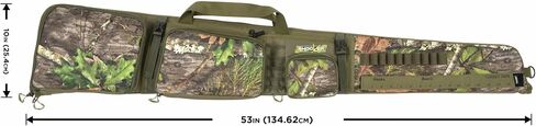 Allen Company Gear Fit Pursuit Shocker 52" Lockable Shotgun Case, Green/Mossy Oak Obsession Camo Accents in Saudi Arabia
