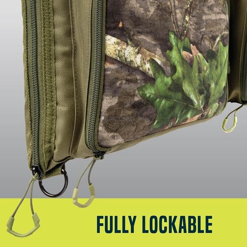 Allen Company Gear Fit Pursuit Shocker 52" Lockable Shotgun Case, Green/Mossy Oak Obsession Camo Accents in Saudi Arabia