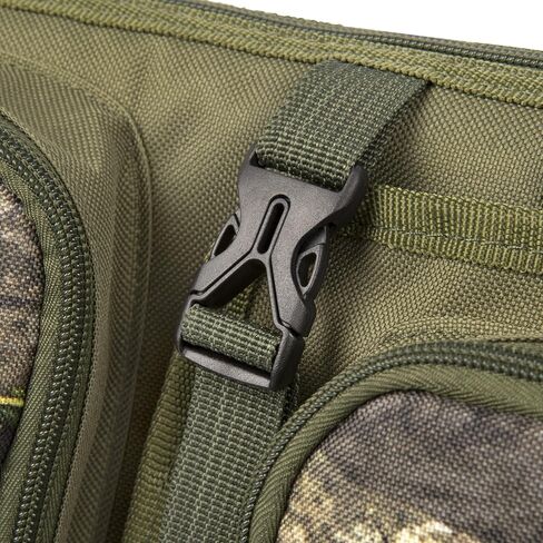Allen Company Gear Fit Pursuit Shocker 52" Lockable Shotgun Case, Green/Mossy Oak Obsession Camo Accents in Saudi Arabia