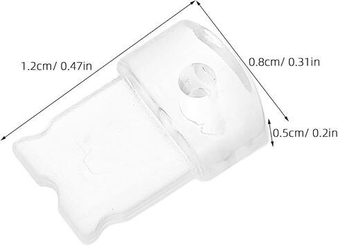 USB C Dust Plug: Transparent Type C Plug Cover Charging Port Caps USB-C Port Cover - Anti Dust Covers Plugs Covers Protector Compatible with Most Type-C Devices Smart Phones Laptops in Saudi Arabia