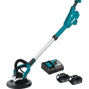 Makita XLS01TX1 18V LXT® Lithium-Ion Brushless Cordless 9" Drywall Sander Kit, AWS® Capable (5.0Ah) in Saudi Arabia