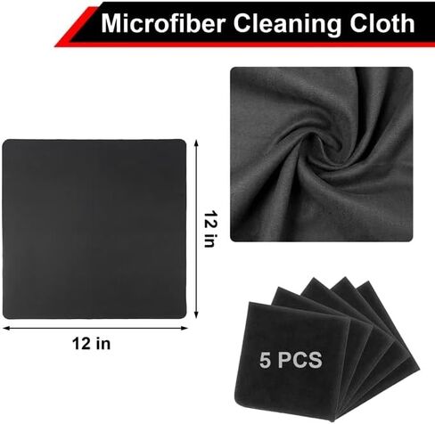 Gun Cleaning Mat with 5 Gun Cleaning Cloths, Non-Slip Magnetic Tool Mat, Gun Cleaning Supplies Kit, Rifle Cleaning Mat Gun Accessories for Men in Saudi Arabia