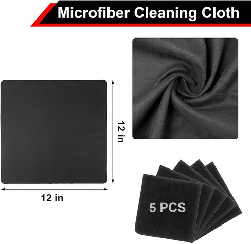 Gun Cleaning Mat with 5 Gun Cleaning Cloths, Non-Slip Magnetic Tool Mat, Gun Cleaning Supplies Kit, Rifle Cleaning Mat Gun Accessories for Men in Saudi Arabia