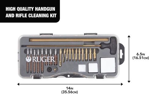 Allen Company Ruger Gun Cleaning Kit with Case – All-in-One Firearm Cleaning & Maintenance Kits for Handguns, Rifles & Shotguns – Basic & Enhanced Kits Available in Saudi Arabia