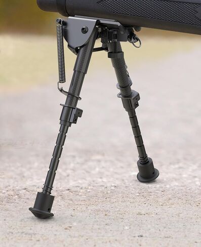EZshoot بندقية من ألياف الكربون Bipod، 6-9 بوصة، محول السكك الحديدية Picatinny in Kuwait