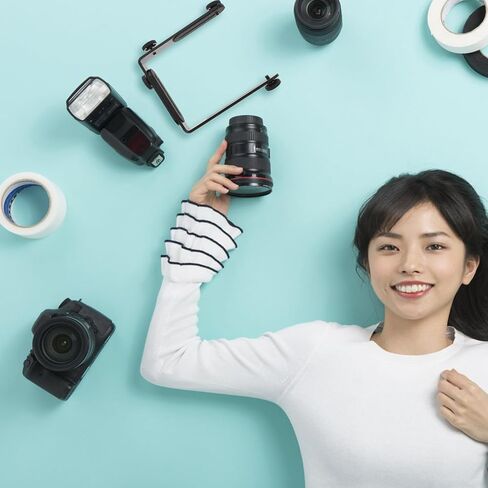 حامل كاميرا معدني لكاميرات الفيديو DSLR وملحقات التصوير الفوتوغرافي المسمار Speedlight يتم تركيبه بشكل ثابت وتثبيت حامل الفلاش المتوافق مع مصابيح LED والحوامل الثلاثية in Kuwait