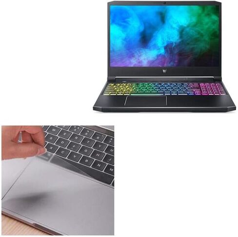 واقي لوحة اللمس BoxWave متوافق مع Acer Predator Helios 300 (PH315-54) - ClearTouch للوحة اللمس (عبوة من قطعتين)، غلاف واقي للوسادة in Saudi Arabia
