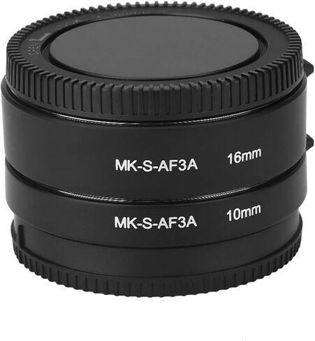 CHICIRIS Macro Auto Focus Extension Tube for DSLR Camera, ABS and Aluminum Alloy Construction, for Closeup Photography Accessory in Saudi Arabia