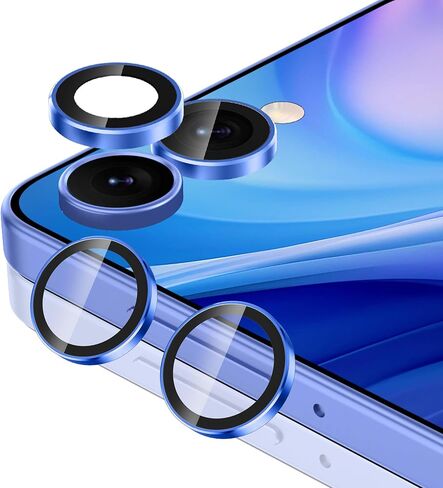 Casetego لهاتف Galaxy Z Fold 7، واقي عدسة الكاميرا، صلابة 9H، مقاوم للخدش، زجاج مقسى رفيع للغاية، غطاء كاميرا فردي معدني لهاتف Samsung Galaxy Z Fold 7، صديق للحافظة، ملون لامع in Kuwait