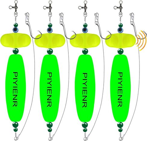 Catfish Rig Catfishing Tackle Floats with Rattler Santee Cooper Rig Equipment for Bank Fishing Peg Floats with Circle Hooks Bait Rigs in Saudi Arabia