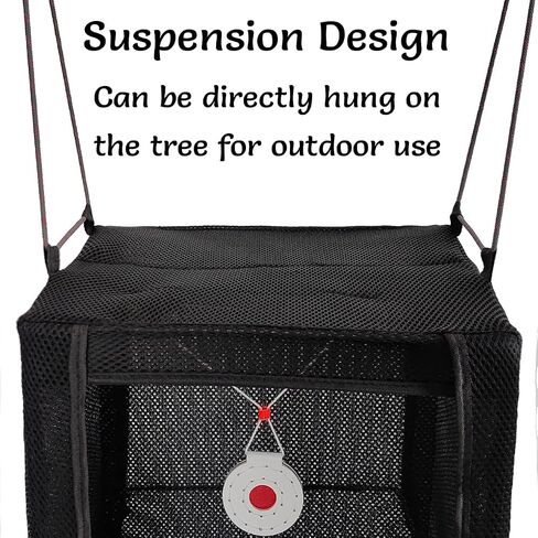 Yukyum Target Box Practice Competitive Game Bulls Eye wear-Resistant Anti-Slingshot Target Box Slingshot Silencer Bow Food Collection Box in Saudi Arabia
