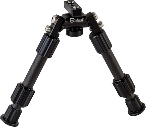Caldwell Accumax Carbon Fiber M-Lok KeyMod Bipod with Twist Lock Quick-Deployment Legs for Mounting on Long Gun Rifle for Tactical Shooting Range and Sport in Saudi Arabia